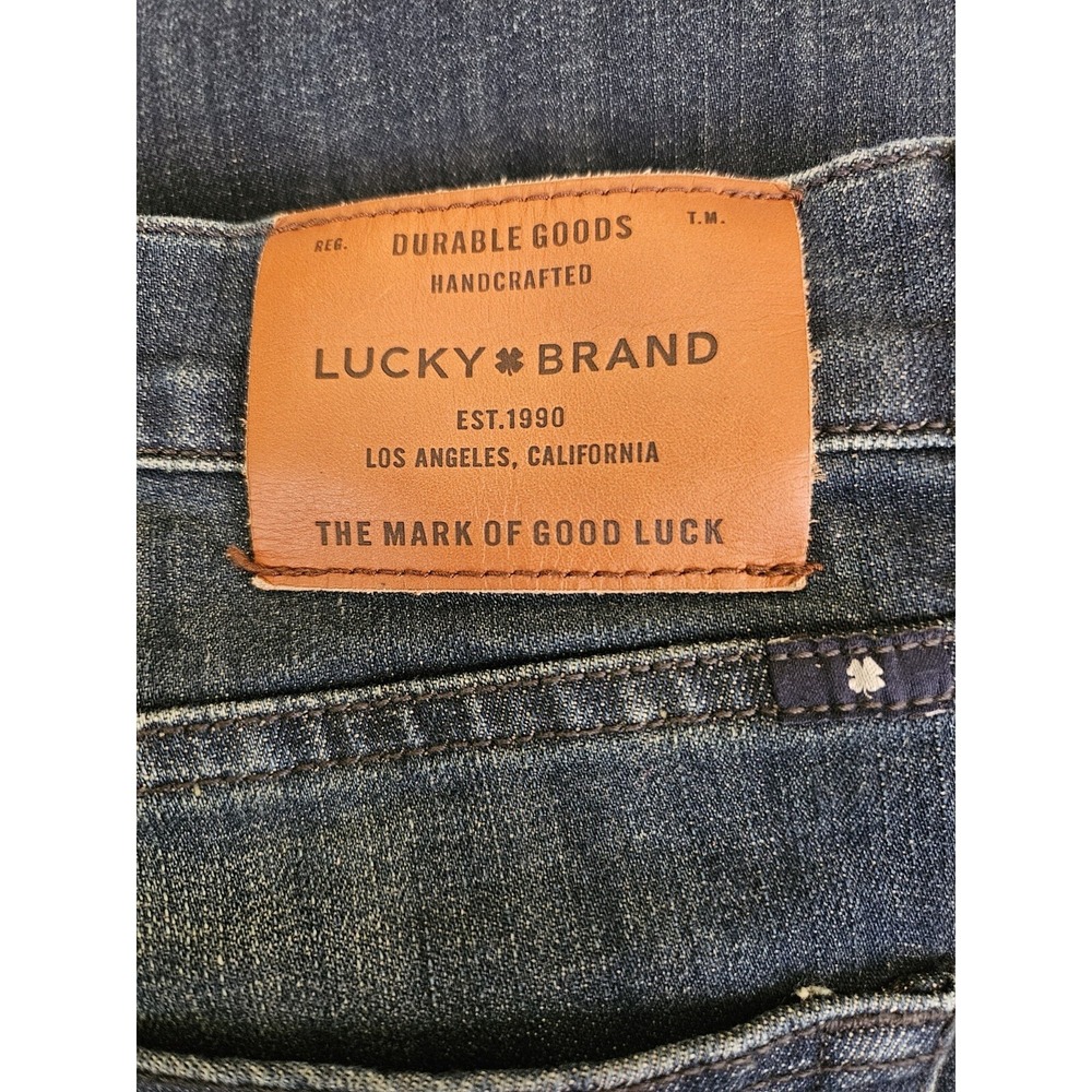 Lucky Brand Jeans '221 Straight' Mens tag=40x30 (MEASURED=41x28.5) - Picture 9 of 16